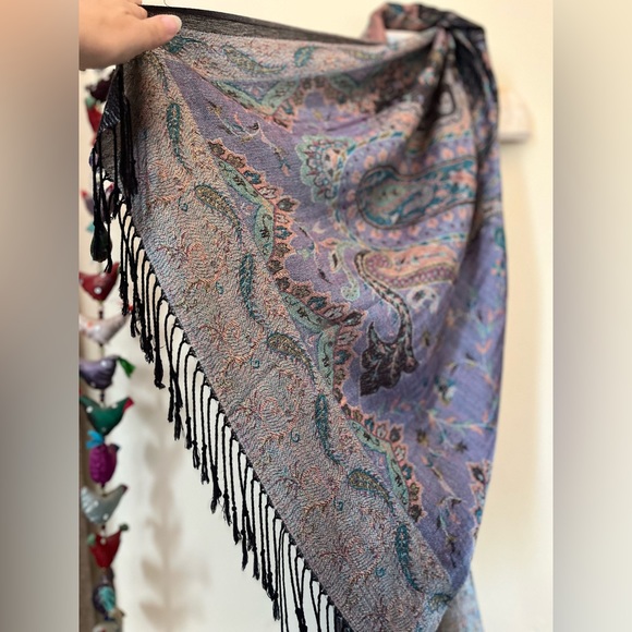 Boho beach towel or scarf - Picture 2 of 3